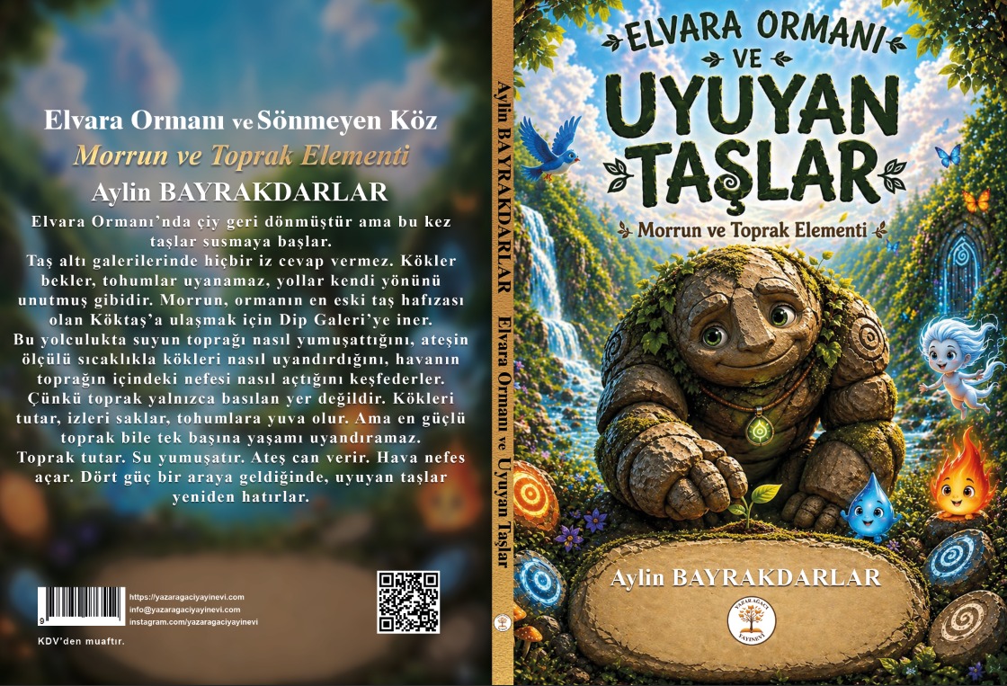 ELVARA ORMANI UYUYAN TAŞLAR - MORRUN VE TOPRAK ELEMENTİ - AYLİN BAYRAKDARLAR - Görsel 2