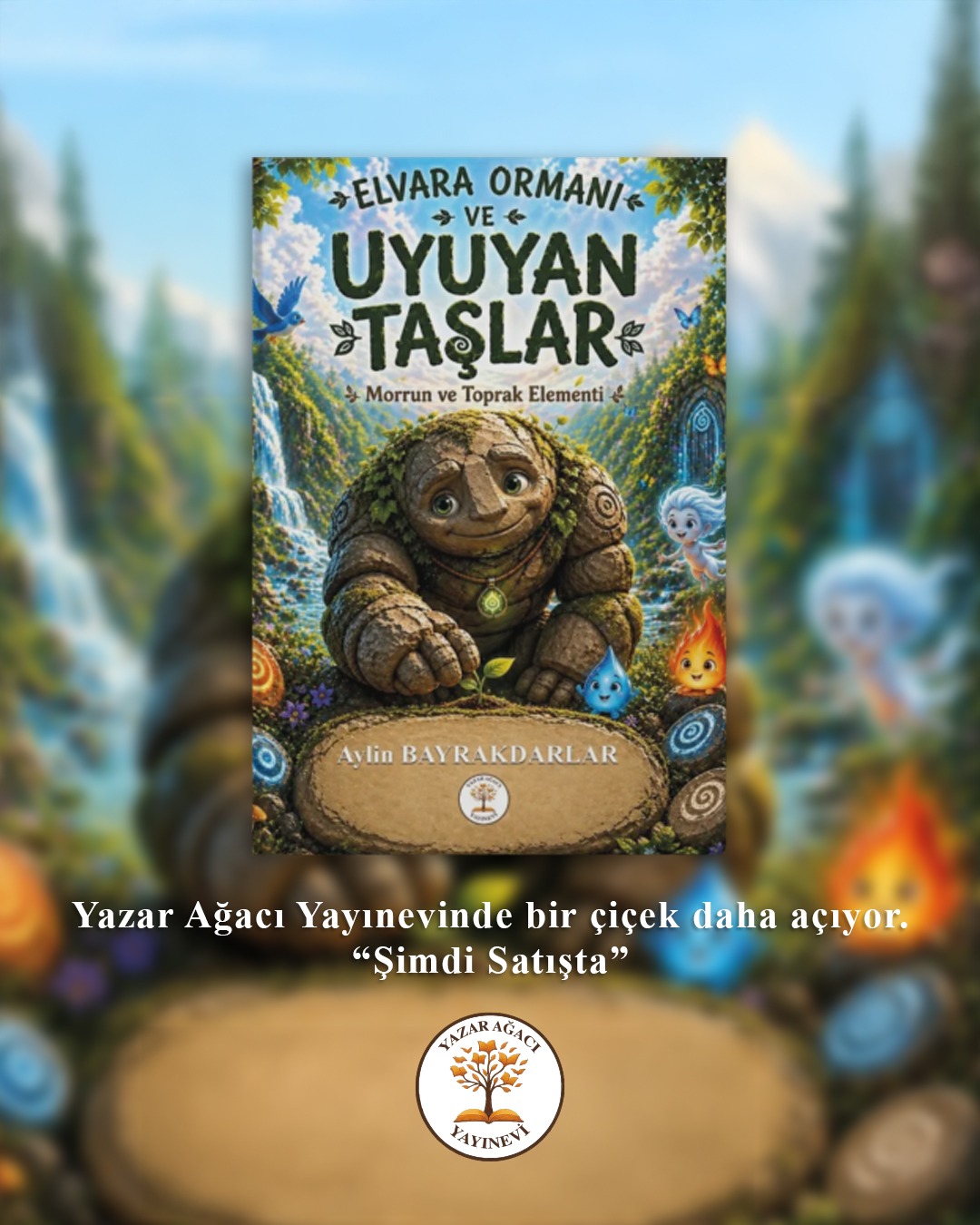 ELVARA ORMANI UYUYAN TAŞLAR - MORRUN VE TOPRAK ELEMENTİ - AYLİN BAYRAKDARLAR - Görsel 3